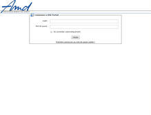 Tablet Screenshot of amd.myportal.fr